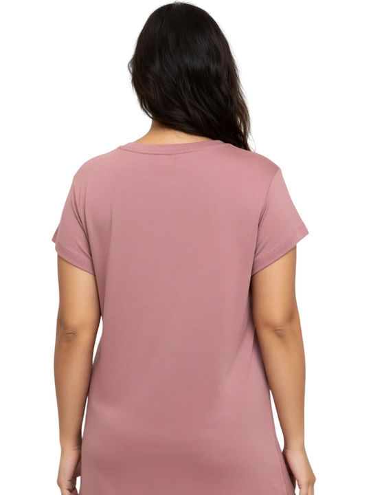 Damen Oversized T-shirt Rosa
