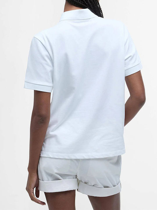 Barbour Polo White