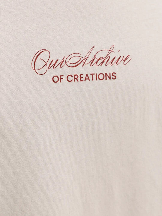 Crew Neck T-shirt Moonbeam