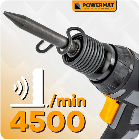 Pneumatischer Luftschlagschrauber Powermat Pm-mlp-10t 0.63 Mpa 4500 Bpm 4 Meißel