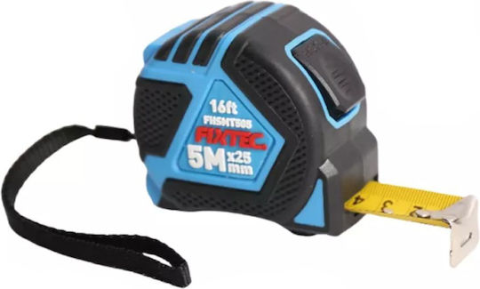 Shockproof Tape Measure Fixtec Fhsmt505 5 M 25 Mm