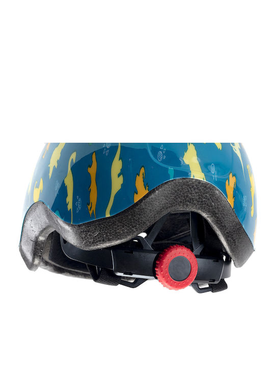 Action One Dinosaur Power Helmet Size 52-57 Cm Blue