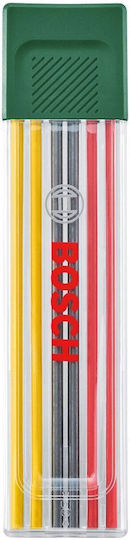 Multicolor Leads Bosch Construction Pencil 1600a032uv 6 Pieces