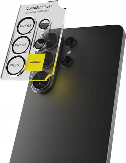 Spacecase Quickfit Camera Protector Tempered Glass Black for Galaxy S26 Ultra