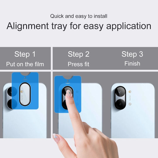 Imak Προστασία Κάμερας Tempered Glass Διάφανο για το Poco X8 Pro Max