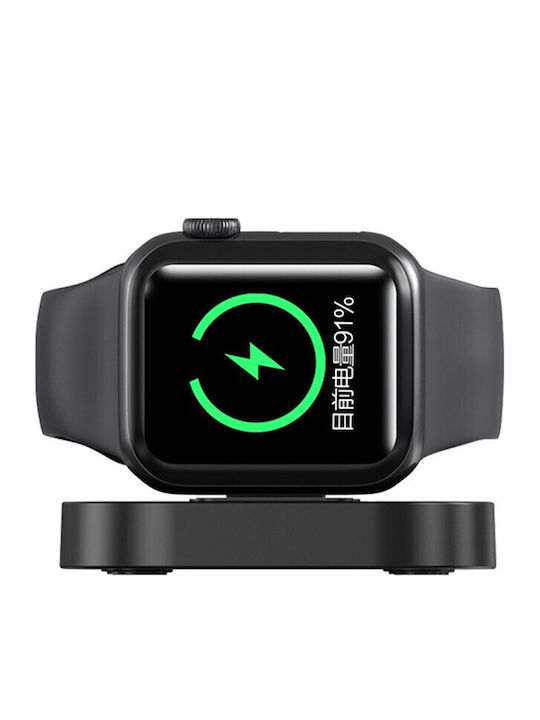 Încărcător Wireless Smart Iwatch Flippy Compatibil Apple Iwatch 1/9 Încărcător Magnetic Interfață Type-c 3w 7.5 X 7.5 X 1.2 Cm Pliabil Negru
