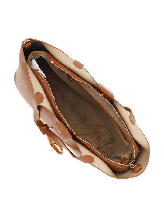 Geantă Dama Shopper De Umar Tabac Maro