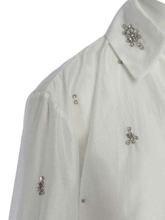 Long Sleeve Women's Shirt White