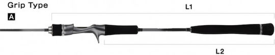 Tailwalk Tai Game SD Fishing Rod for Tai Rubber 1.78m 200gr