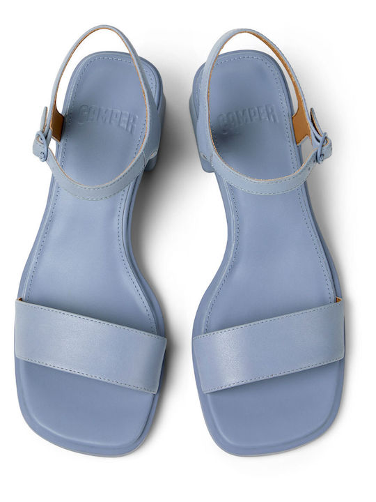 Camper Δερμάτινα Πέδιλα Ανατομικά Γαλάζια Camper Δερμάτινα Πέδιλα Ανατομικά Γαλάζια