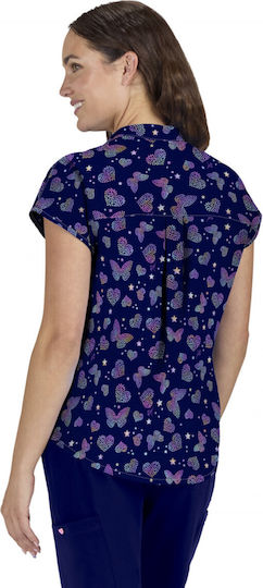 KOI USA Female Medical Blouse Multicolour