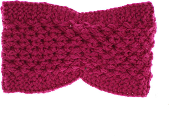 Bentiță Tricotată Pentru Femei 100% Acrilic ButicCochet O Mărime Fucsia Bnt390