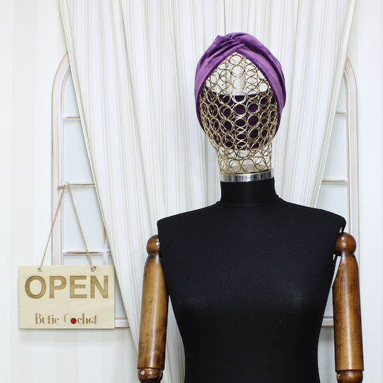 Women's Synthetic Material Headband Buticcochet One Size Purple Bnt415