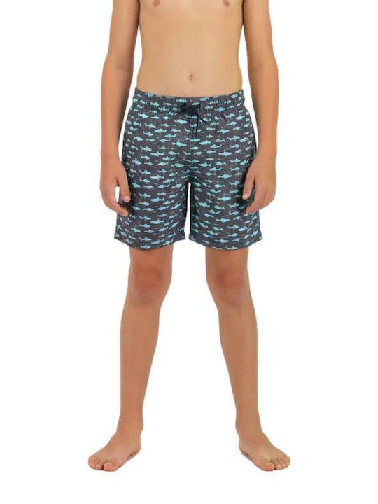 Joyce Sharks Kids Swimwear Swim Shorts Black
