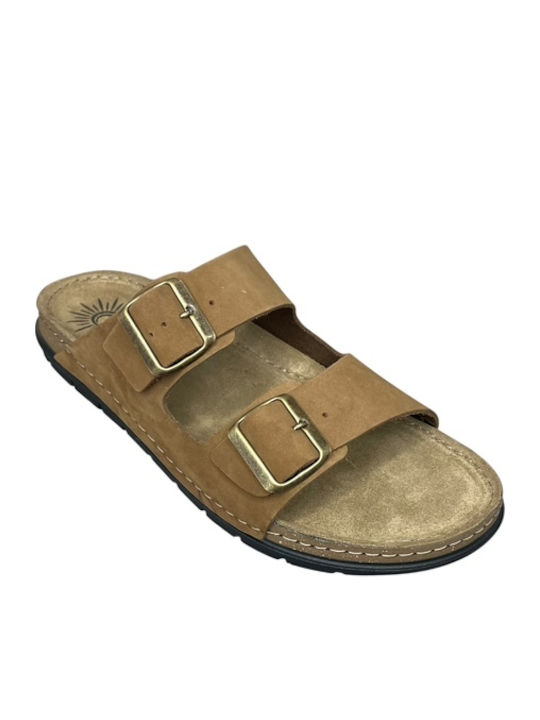Leather Men's Sandals Military
