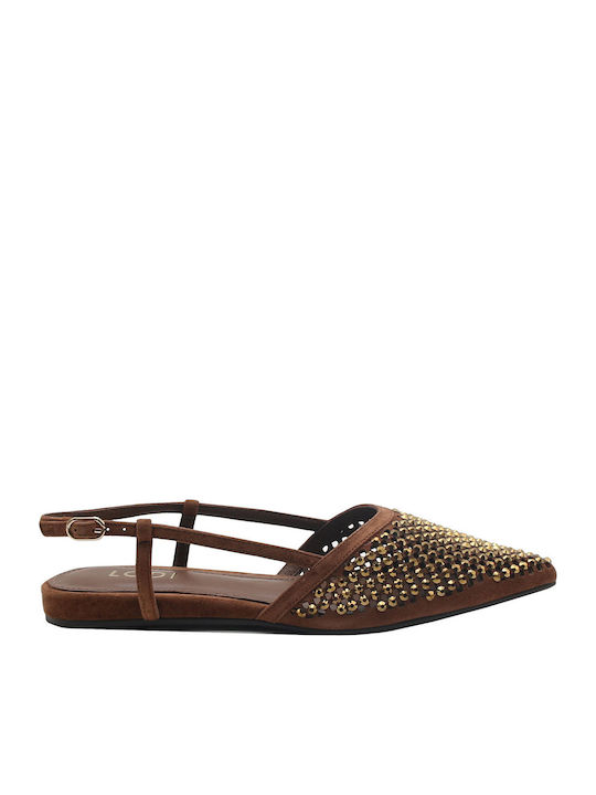 Braune Pumps
