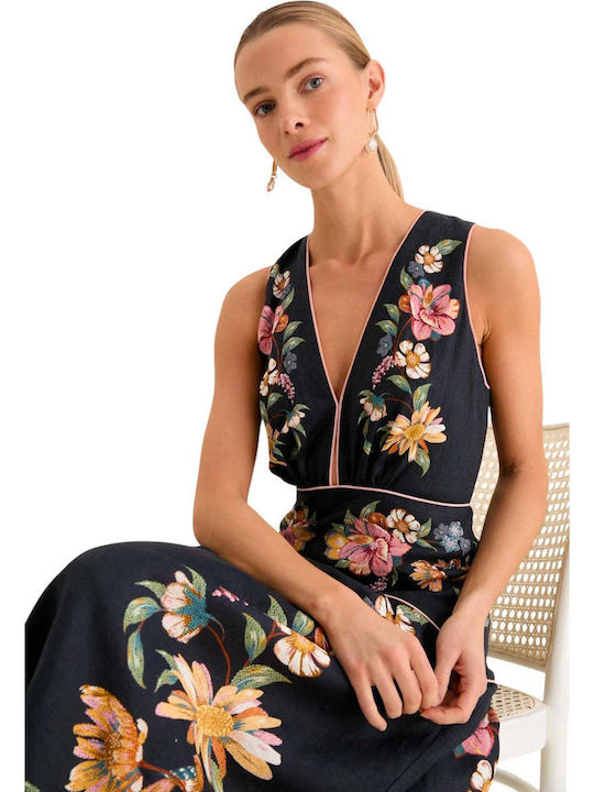 Καλοκαιρινό Midi Φόρεμα Floral