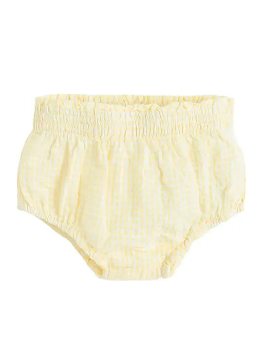 Kids Dress Short Sleeve Yellow