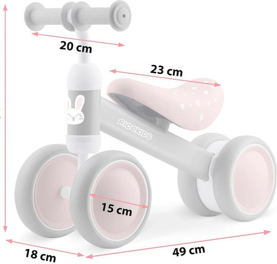 Ricokids Kinderlaufrad Gray