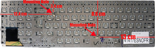 Teclado Español Para Portátil Spanish Laptop Keyboard Sony Vaio Vpc-se Vpcse Vpcse1e1e Vpcse1j1e Vpcse1l1e 148986411 148986841 148986151 9z.n6cbf.201 Nsk-se2bf Es Nο Frame Black Κωδ.41417esnofr
