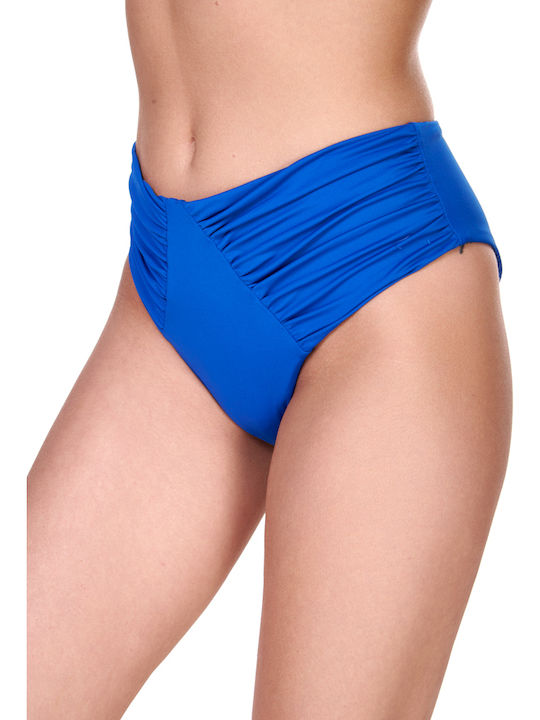 Bikini Slip Ψηλόμεσο Navy Μπλε