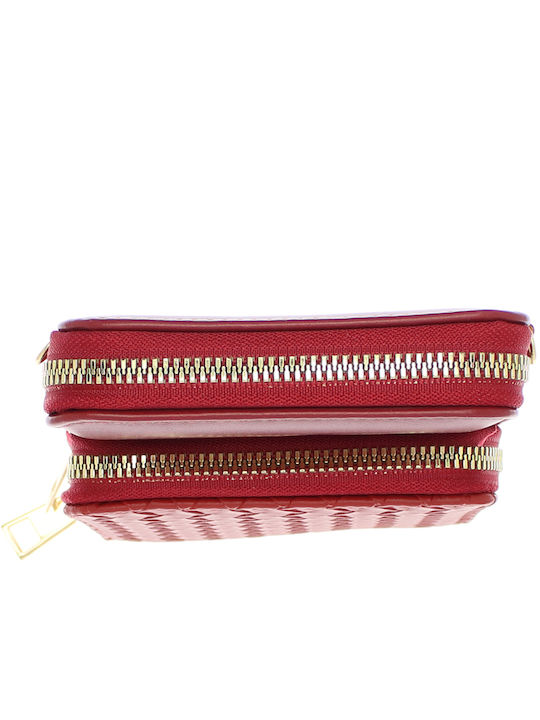 Große Damenbrieftasche Rot