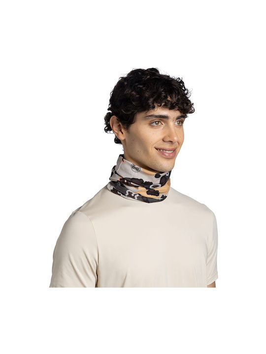 Buff Coolnet Uv Insect Shield Αθλητικό Περιλαίμιο Γκρι