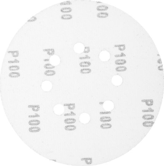 Graphite Orbital Sander Sheet K100 with Holes Set 5 Pieces