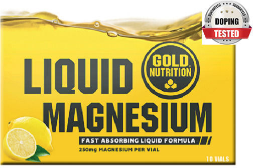 Gold Nutrition Magnesium & Kalium 250 mg mit Vitamin B6 10 Stück mit Zitronengeschmack