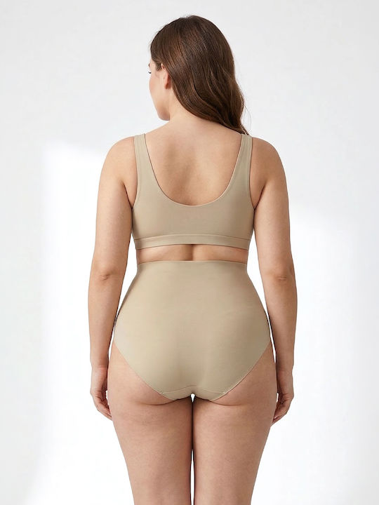 The Lady Slip Σύσφιξης Χωρίς Ραφές Μπεζ