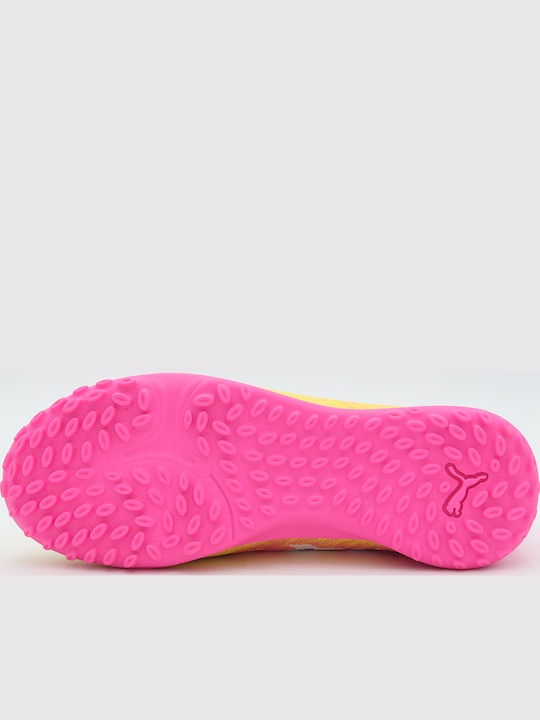 Play TT Kids Soccer Cleats with Turf Fuchsia