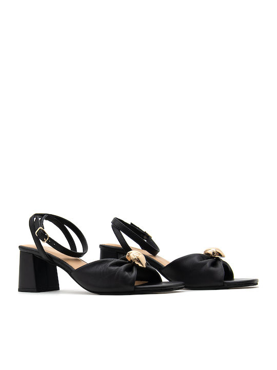 Leather Black Sandals