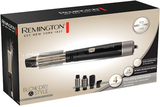 Remington Ceramic Electric Brush with Air for Straightening and Curls 1000W