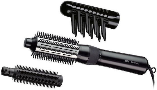 Braun Ceramic Electric Brush with Air for Straightening and Curls 400W