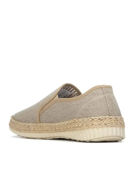 Πάνινα Ανδρικά Slip-On Μπεζ