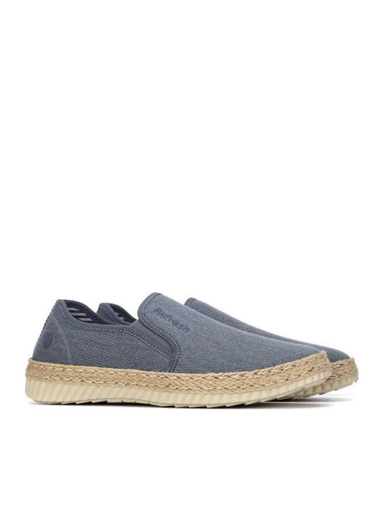 Canvas Men's Slip-On Blue