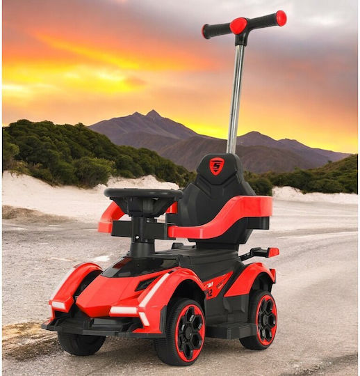 BabyMix Speed Αυτοκινητάκι Ride On με Χειρολαβή για 36+ μηνών Κόκκινο