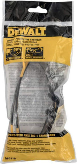 Dewalt Dpg110-2d Eu Chisel Safety Glasses Uv Protection Tinted
