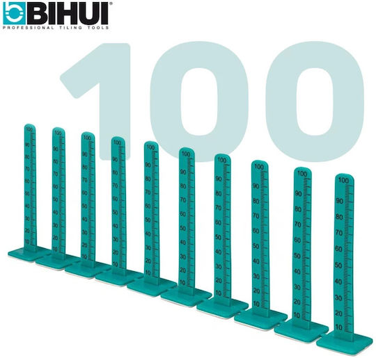 Markers Self-leveling Screed Bihui Mslp100 100 Mm 100 Pcs