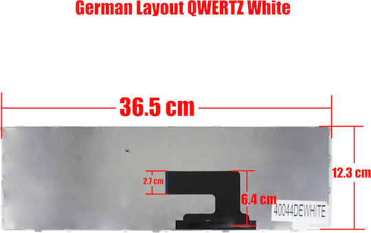 German Laptop Keyboard Sony Vaio Vpc-eh Vpceh Pcg-71811l Pcg-71911l Pcg-71912l Pcg-71913l V116646f Sp 148970811 148915721 Aehk1u00110 De White Code 40044dewhite