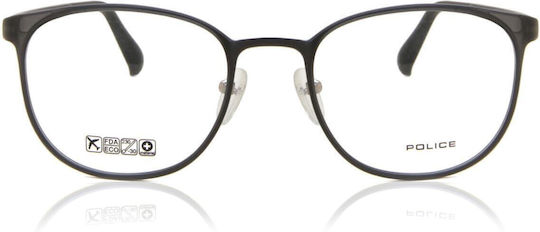 Glasses Police Men's VPL249-50840M Lens Bridge Temple 50 19 150 mm