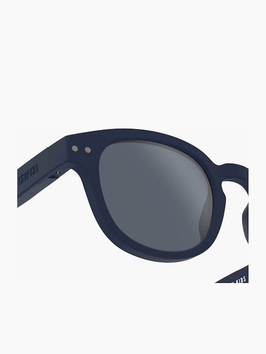 Izipizi Τετράγωνα Παιδικά Γυαλιά Ηλίου με Polarized Φακό Μπλε για 3-5 Ετών