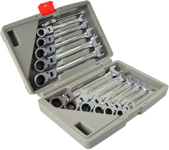 Geko Set Germano-polygon cu Dimensiune de la 8mm până la 19mm 12buc