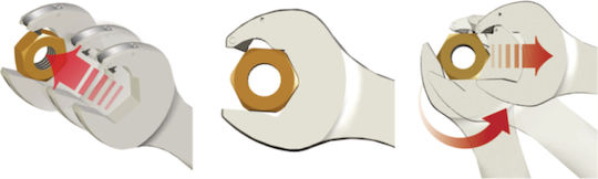 Benman Deutsch Polygon Ratschenring 13mm 1Stück