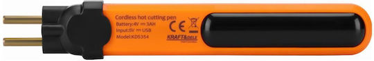 Pistol De Tăiat Polistiren Fără Fir Kraft&dele Kd5354 550°c Încărcător Baterie 3 Ah