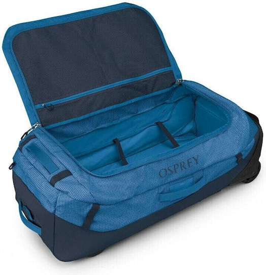 Osprey Transporter Σακ Βουαγιάζ 120lt Μπλε με Ρόδες Υφασμάτινο