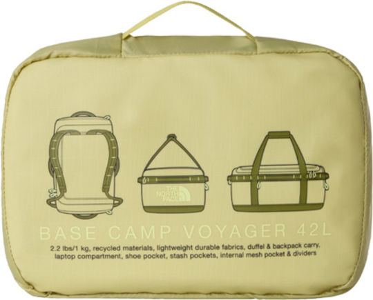 The North Face Base Sack Voyage 42lt Yellow Fabric