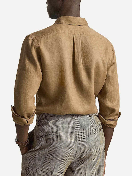 Ralph Lauren Brown Linen Shirt Ralph Lauren Brown Linen Shirt