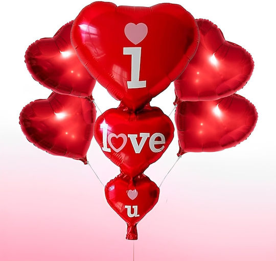 Foil Balloon Metallic Triple Heart 96x49cm Carnavalista 232515 – 3-2495