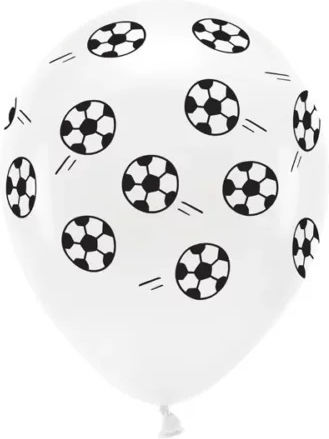Set 6 Luftballons Latex Weiße 33cm
